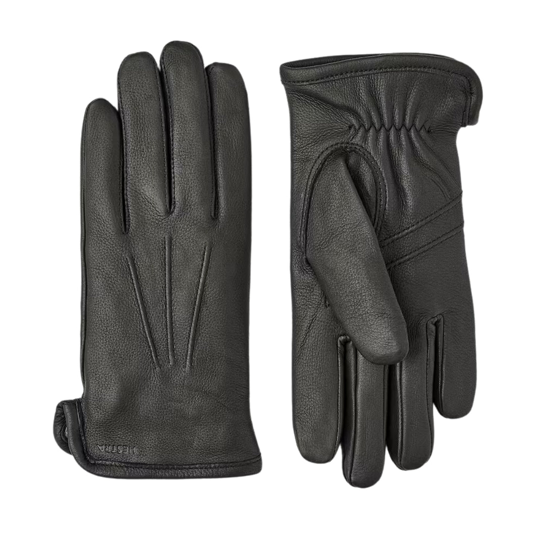 Andrew Deerskin Gloves Black