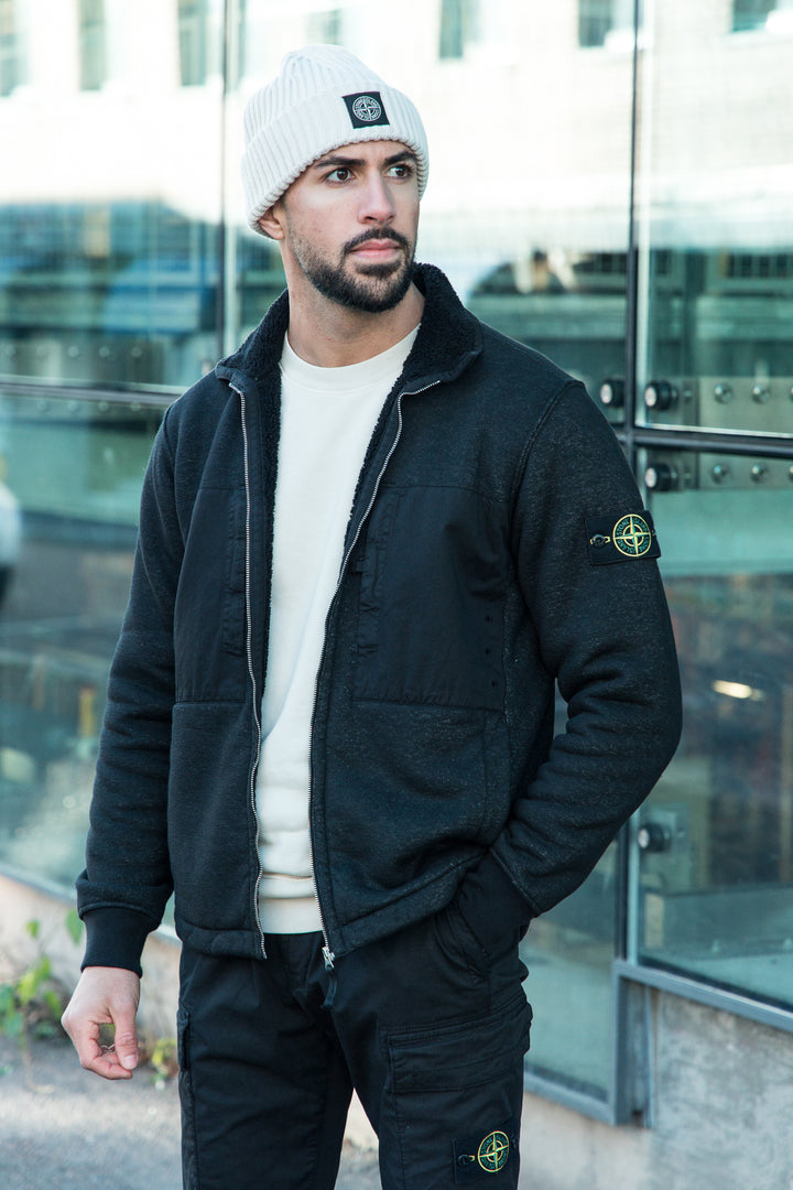 Terry Cotton Sweatshirt Black