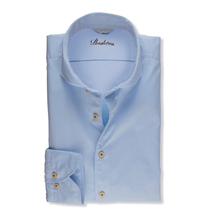 Slimline Casual Shirt Light Blue