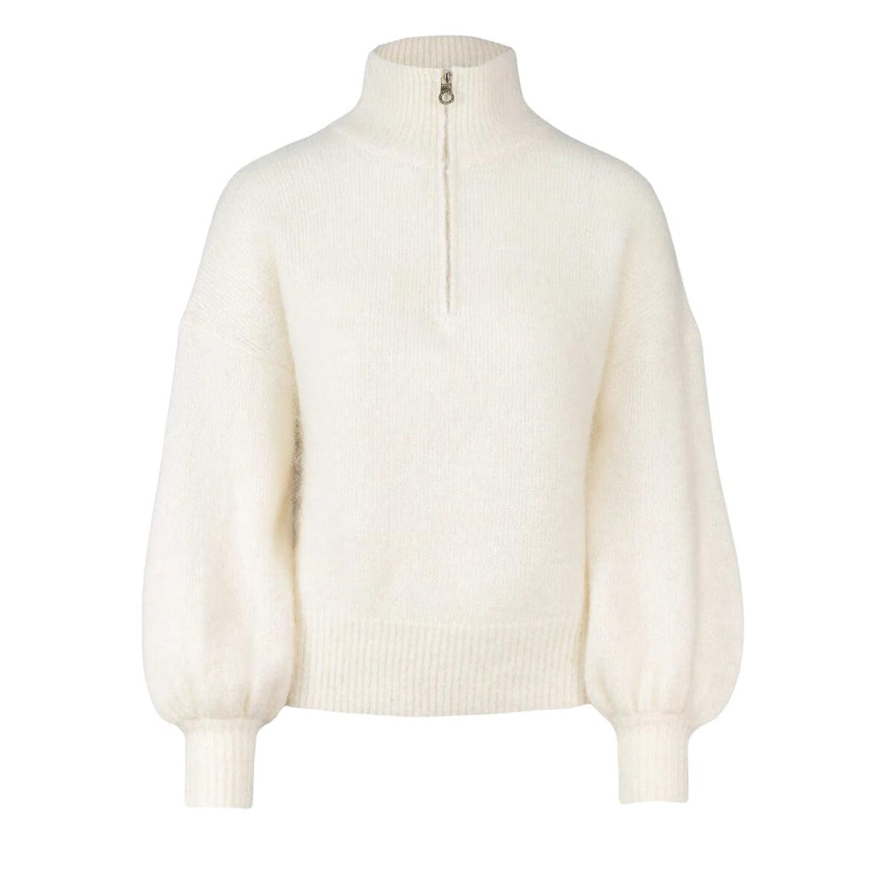 Li Chunky Sweater- White-Genser-Bogartstore