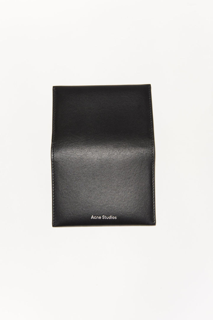Folded card holder- Black