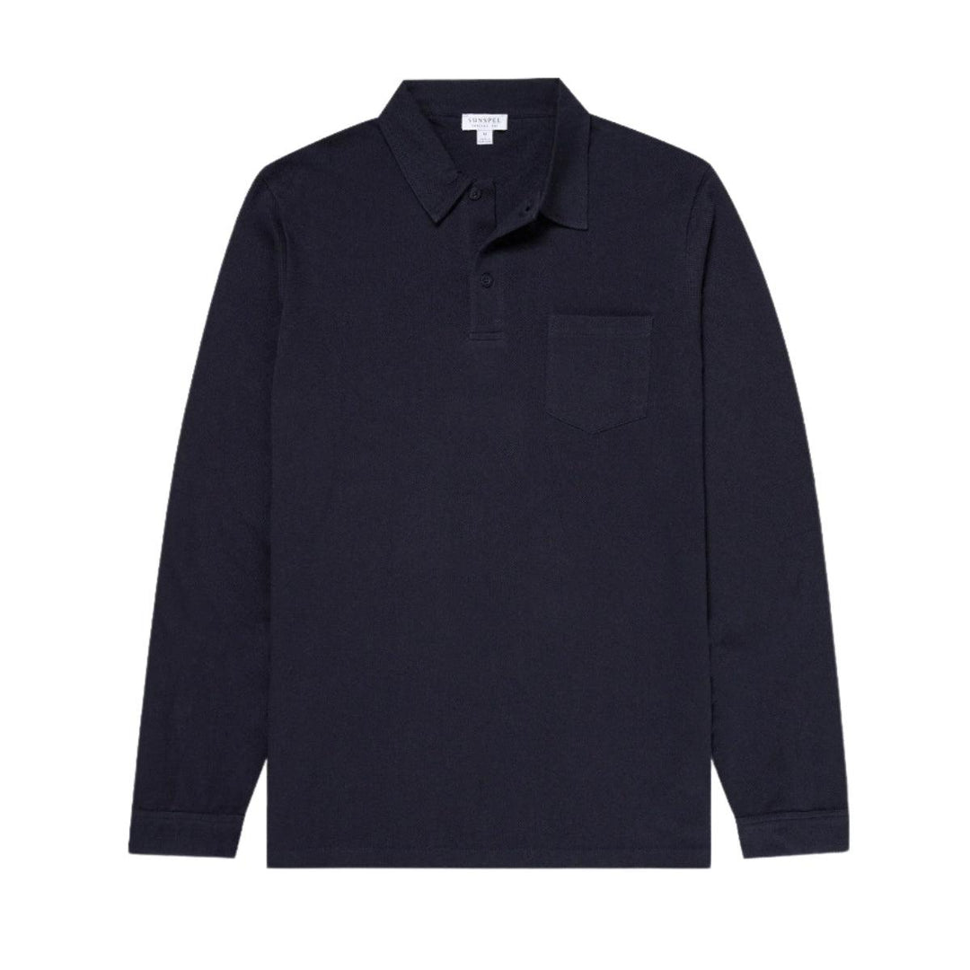 Riviera Long Sleeve Polo Shirt-T-skjorte-Bogartstore