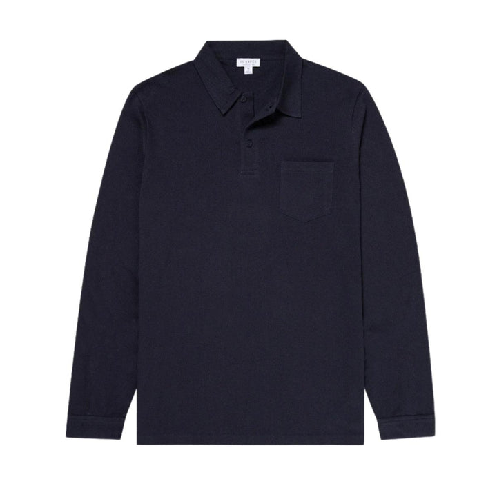 Riviera Long Sleeve Polo Shirt-T-skjorte-Bogartstore