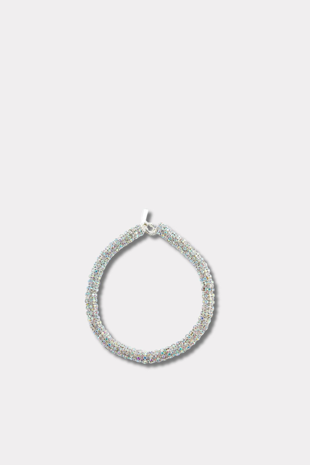 Fat Diamond Necklace- Silver