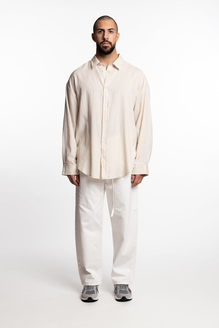 Button-up Shirt Off White