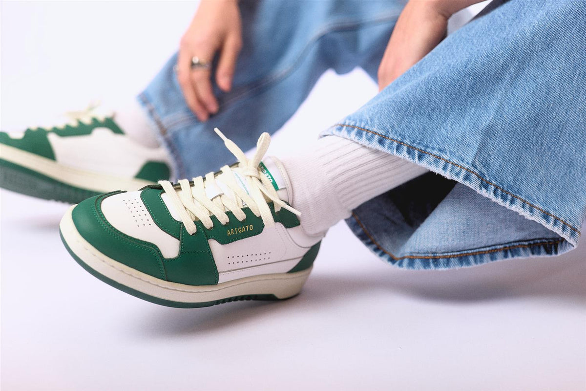W Dice Lo Sneaker White/Green