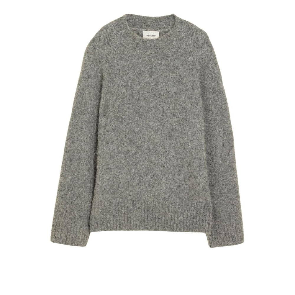 Fure Fluffy Knit Sweater- Dk.grey-Holzweiler-Bogartstore