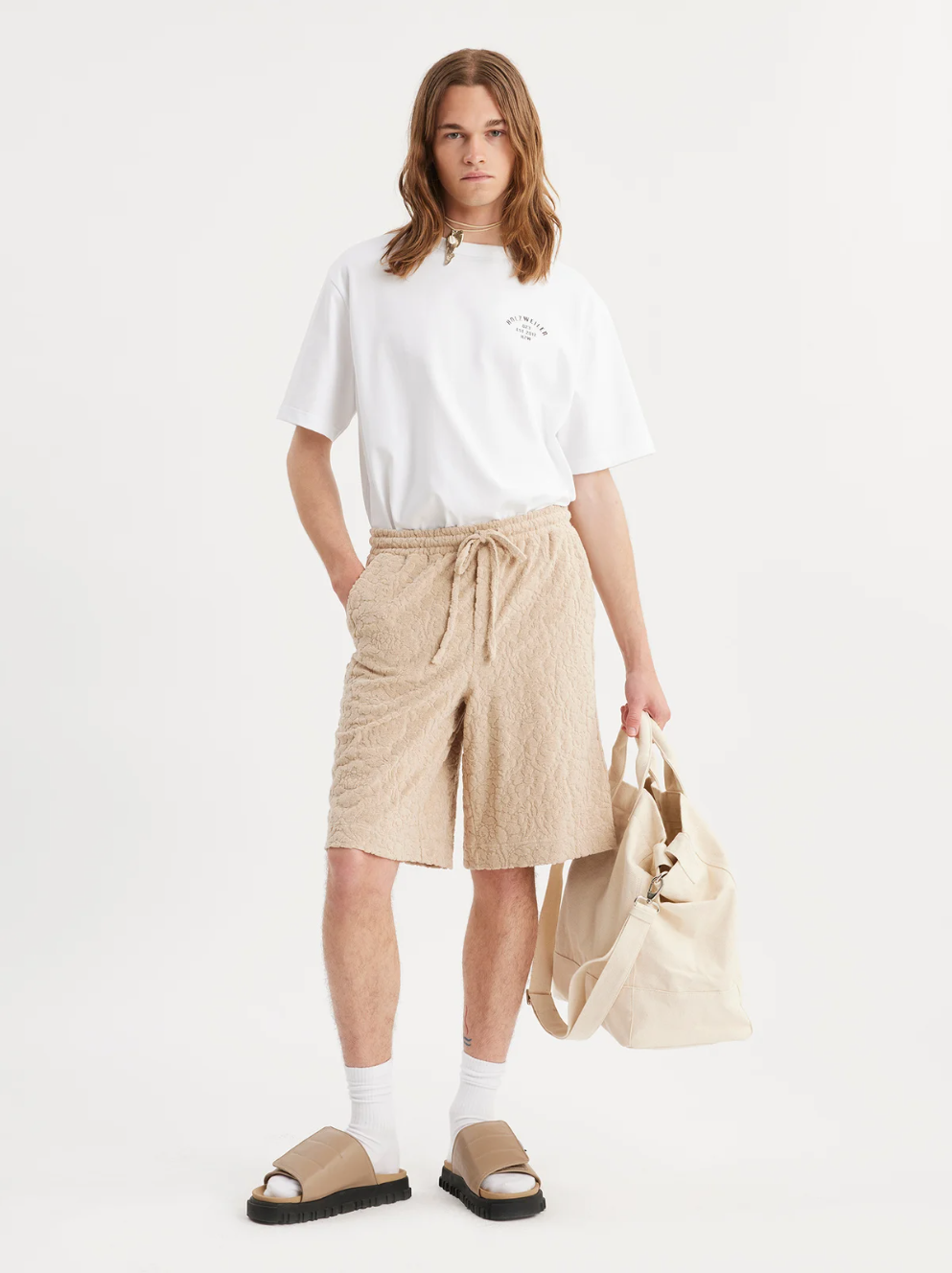 Oliver Terry Shorts Sand