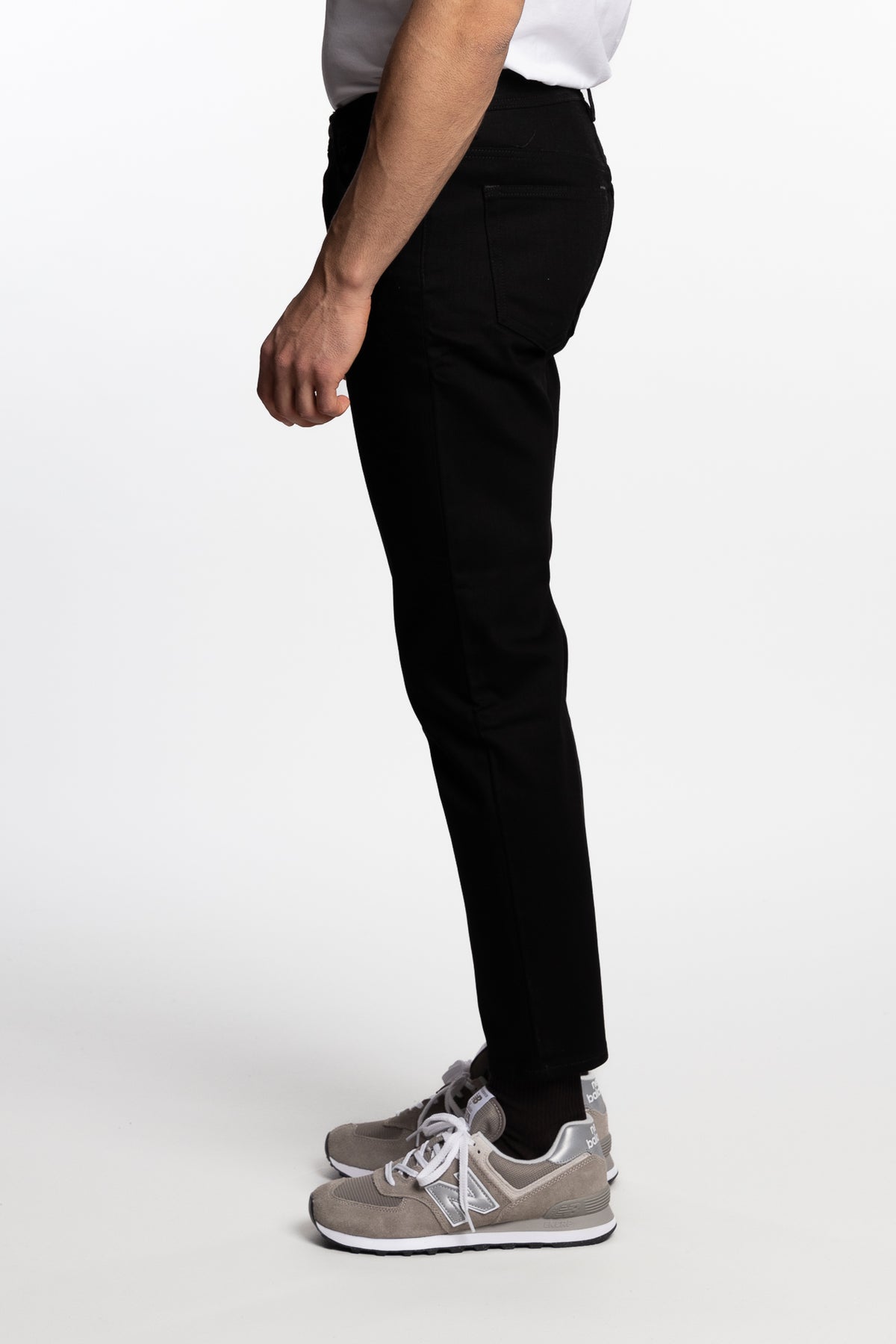 River Carrot Fit Jeans Stay Black