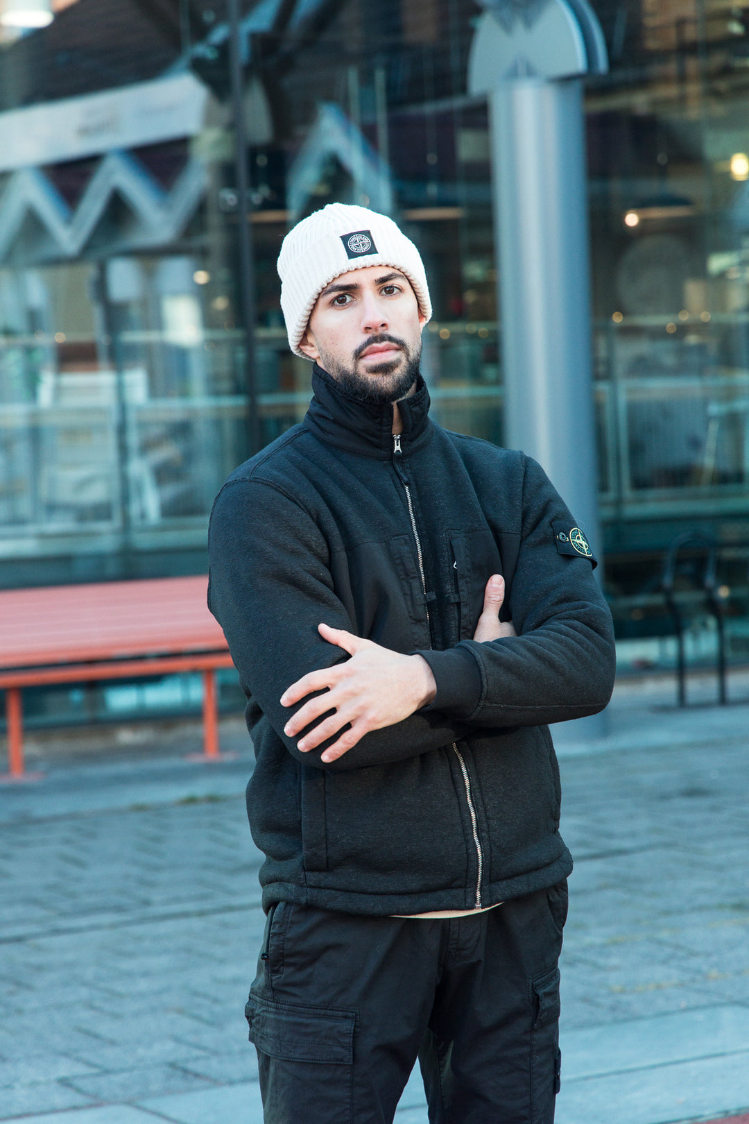 Terry Cotton Sweatshirt Black