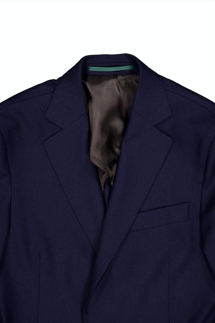 New Sienna Flannel Blazer Navy