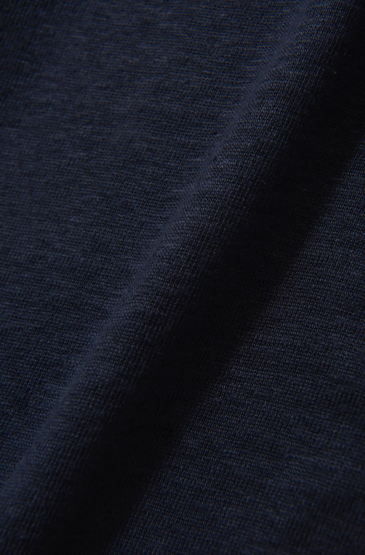 Kyran Linen T-Shirt Navy Dust