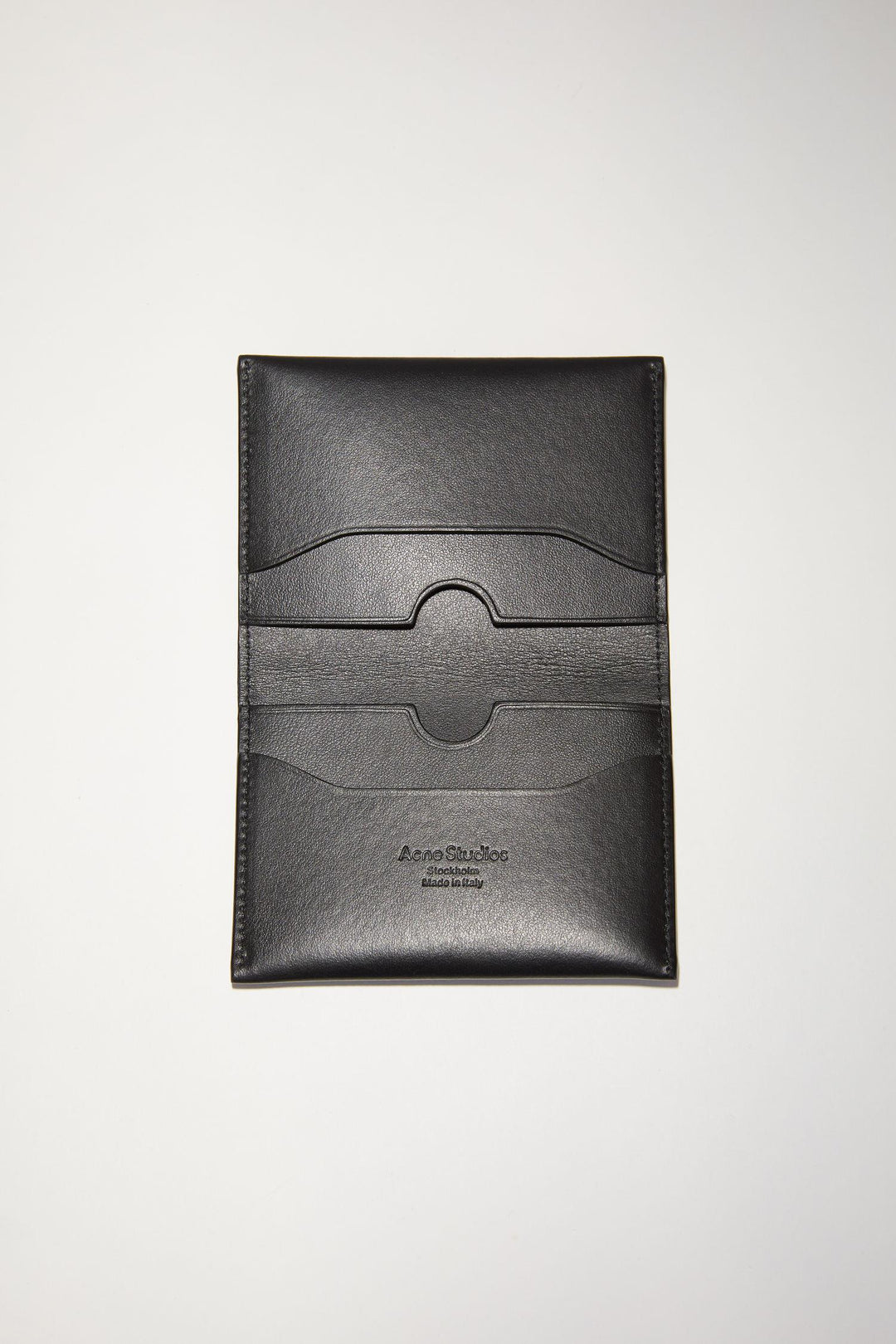 Folded card holder- Black