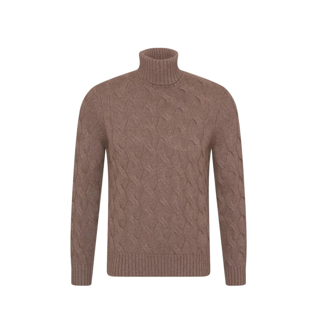 Seth Rollneck Walnut Beige-Genser-Bogartstore