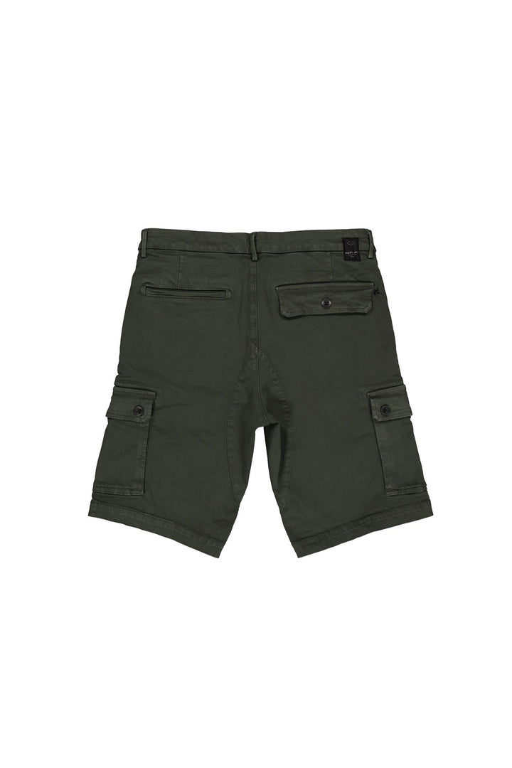 Vannie Cargo Shorts Olive-Shorts-Bogartstore