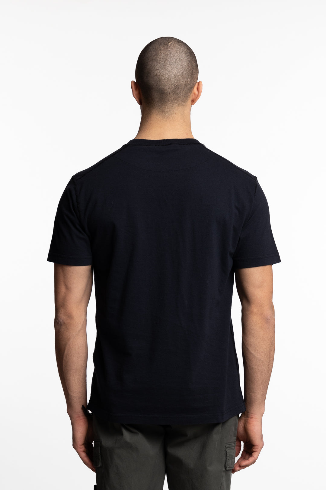 T-Shirt 'OLD' Effect Navy