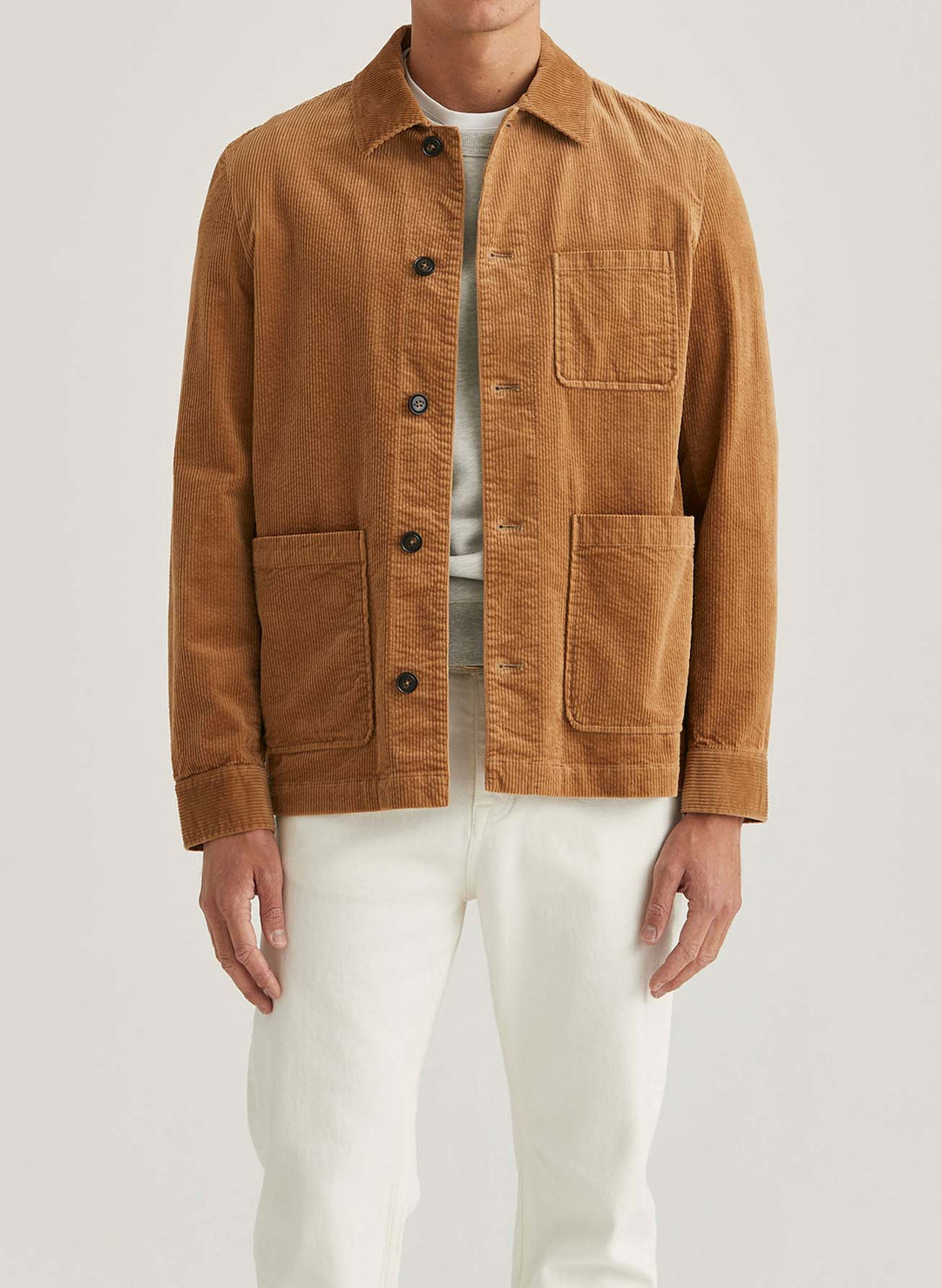Pennon Corduroy Shirt Jacket Camel