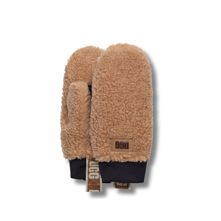 W Sherpa Mitten- Caramel