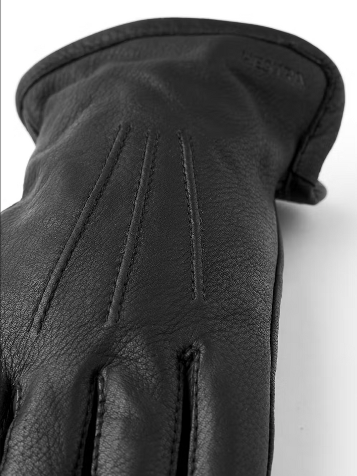 Andrew Deerskin Gloves Black