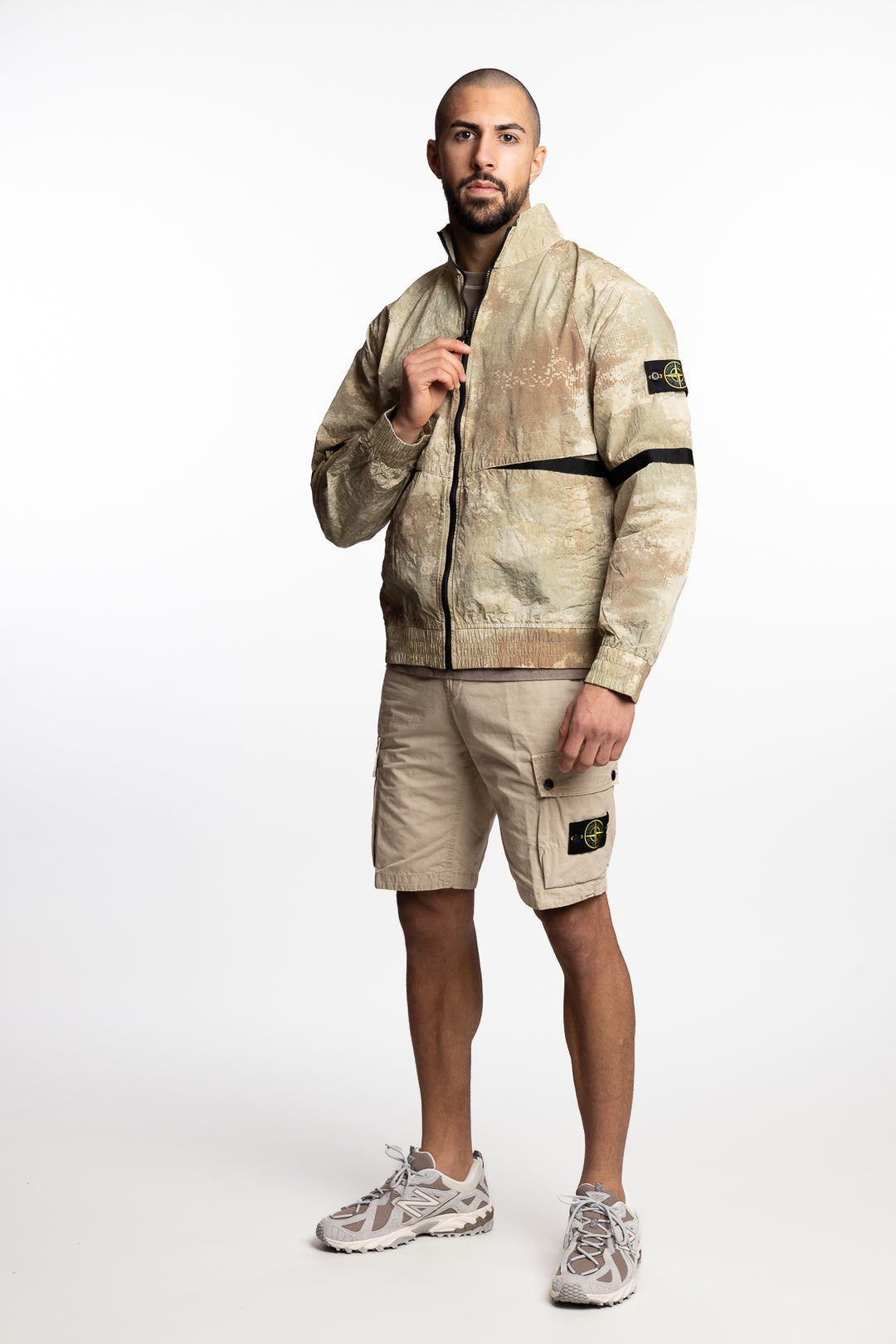 Camouflage Jacket Natural Beige