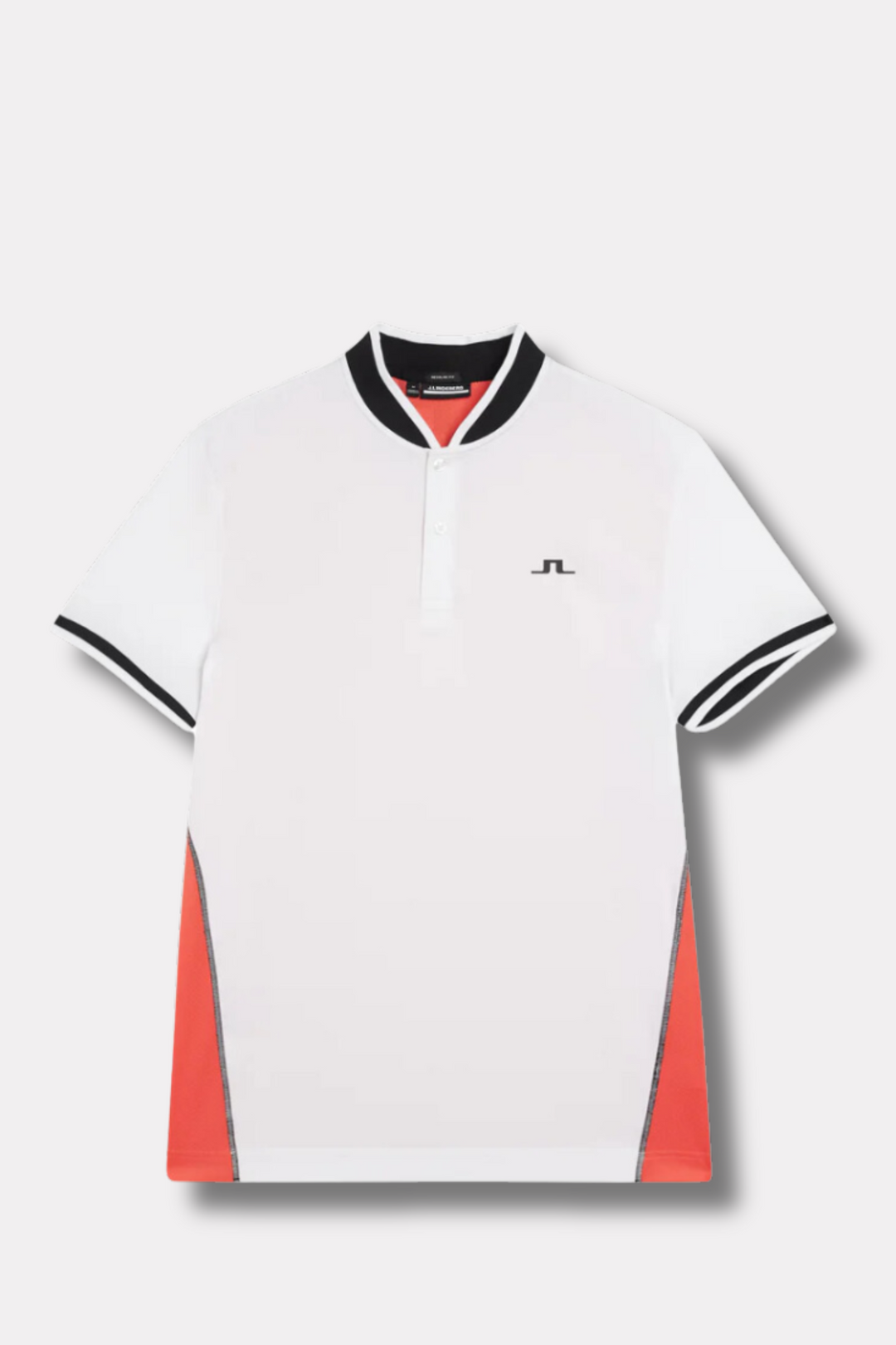 Jensen Regular Fit Polo Hot Coral