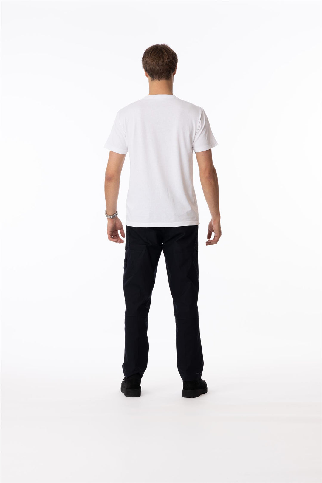 Compass Logo T-Shirt White-T-skjorte-Bogartstore