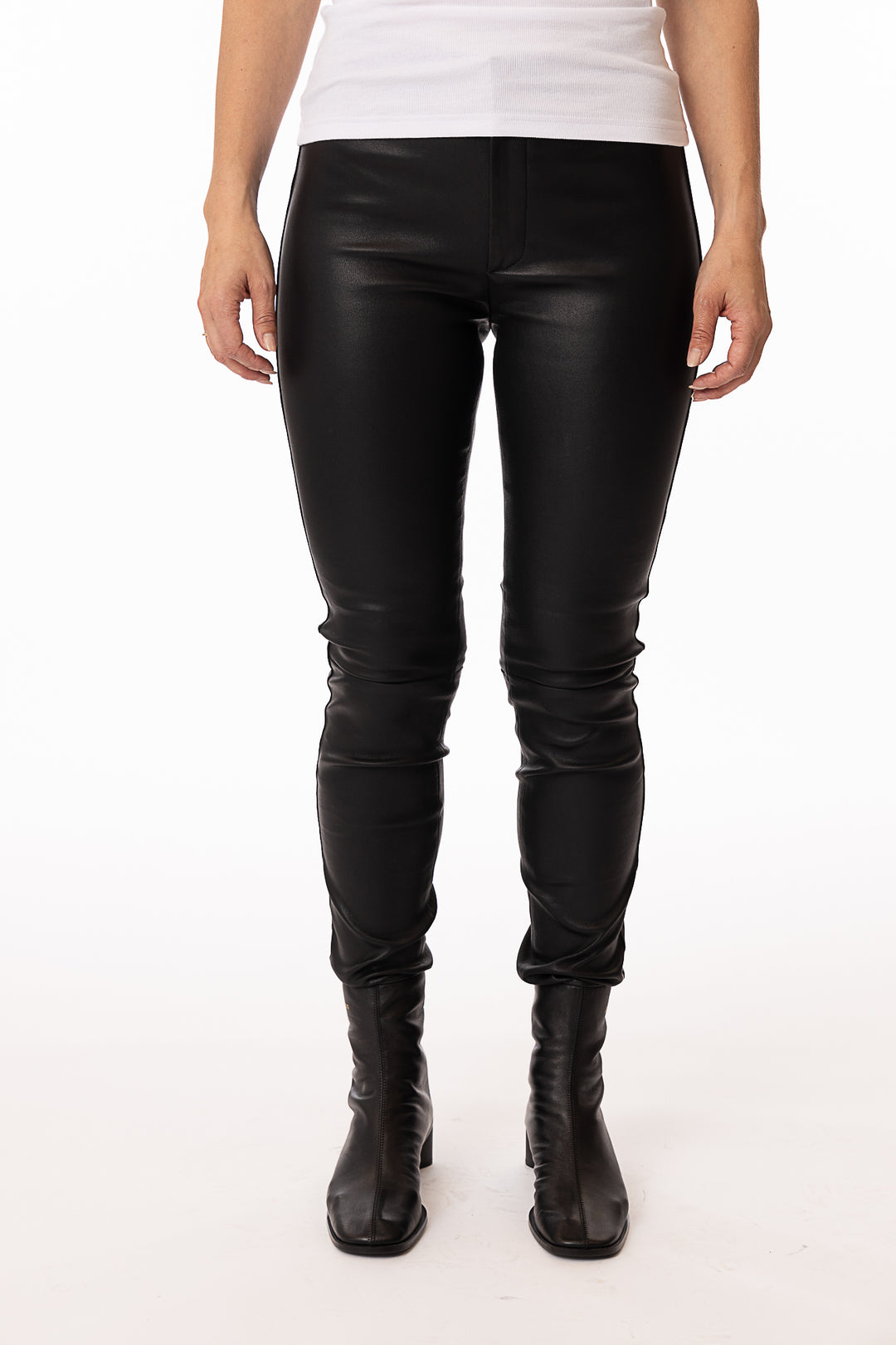 Leather Pant- Black