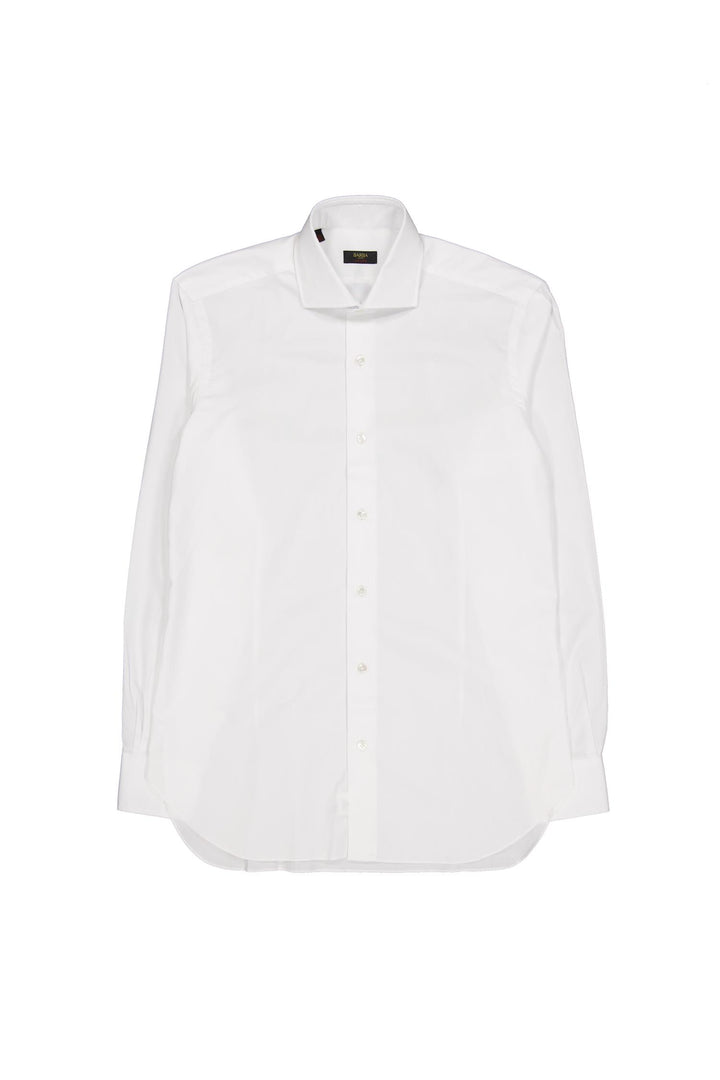 Culto Cotton Shirt White-Barba Napoli-Bogartstore