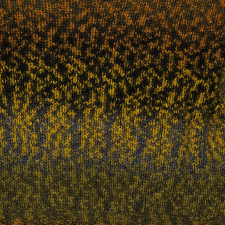 Wool Blend Jumper- Grey/Yellow Multi-Genser-Bogartstore