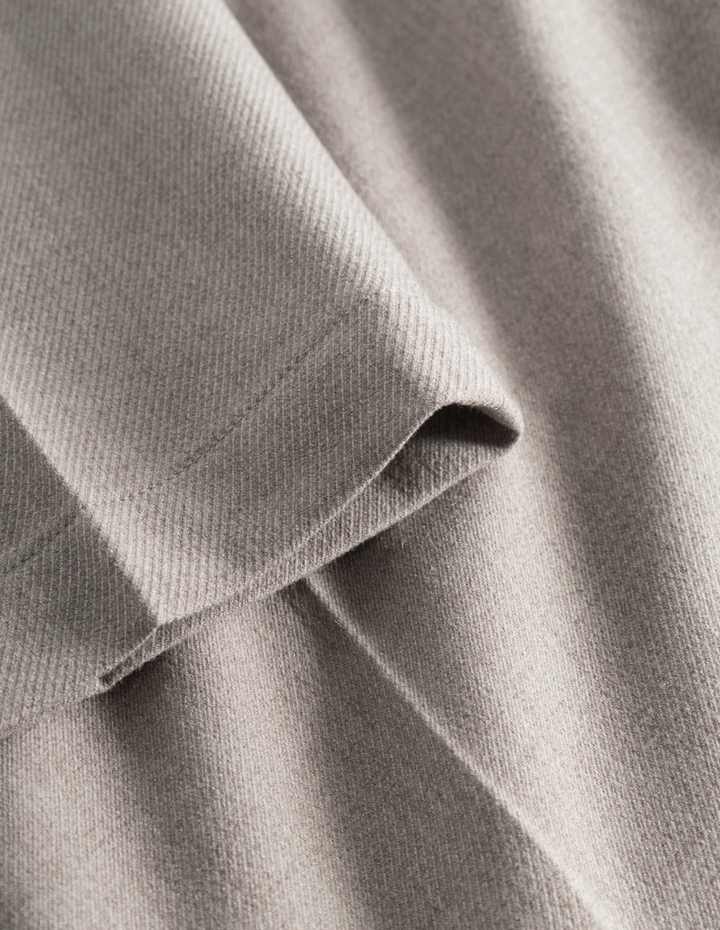 Como Reg Melange Suit Pants Dark Sand Melange