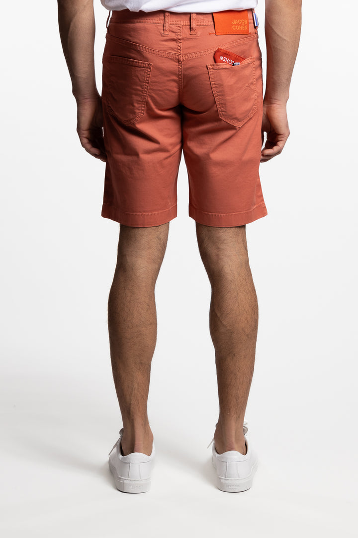 Nicolas Slim Fit Shorts Coral