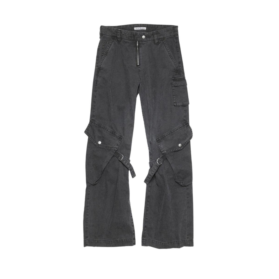 Cargo Trousers- Washed Black-Bukser-Bogartstore