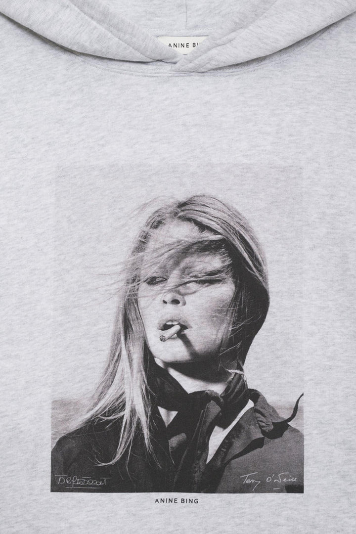 Harvey Sweatshirt AB X TO X Brigitte Bardot- Grey Melange