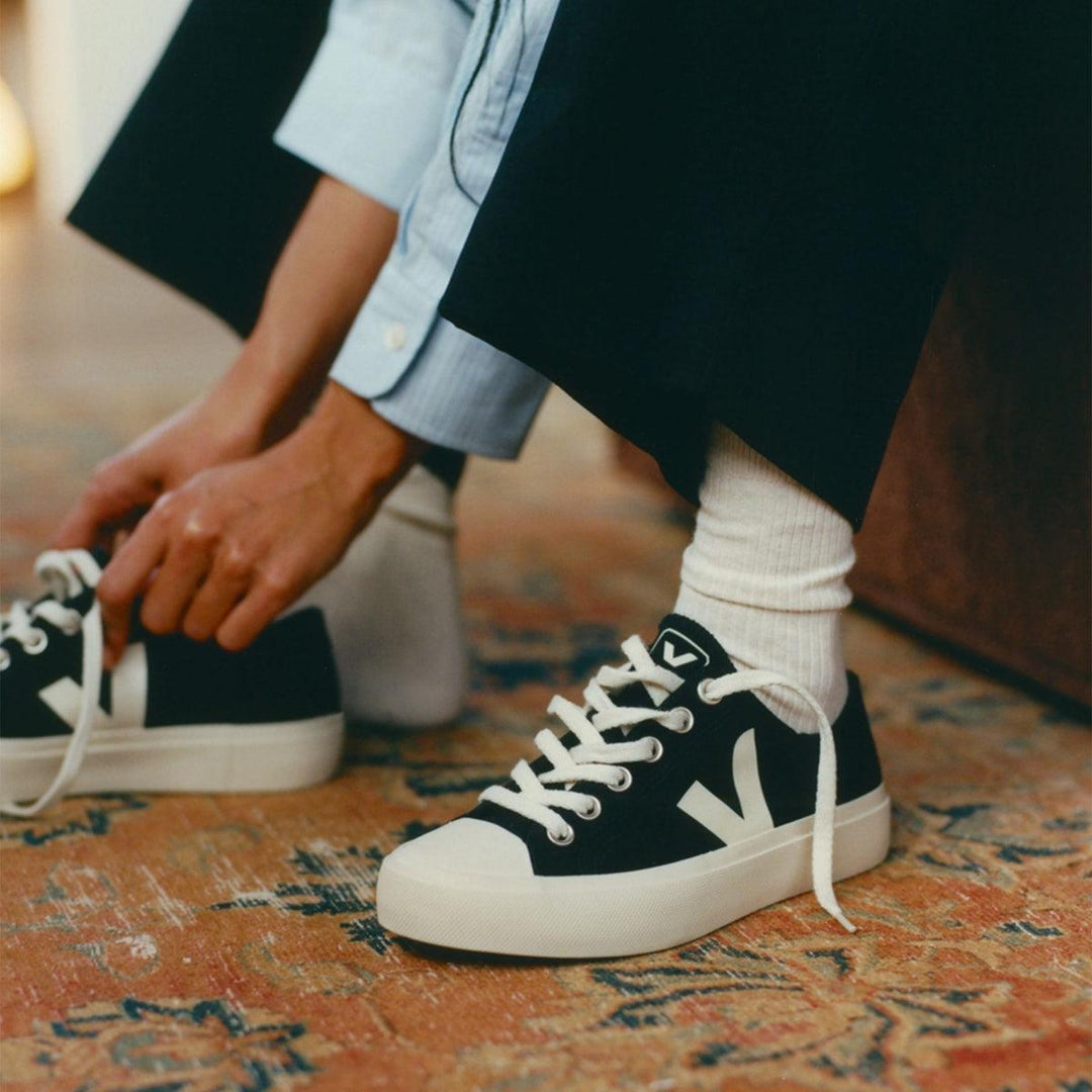 Womens Wata II Low Canvas- Black Pierre-Sko-Bogartstore