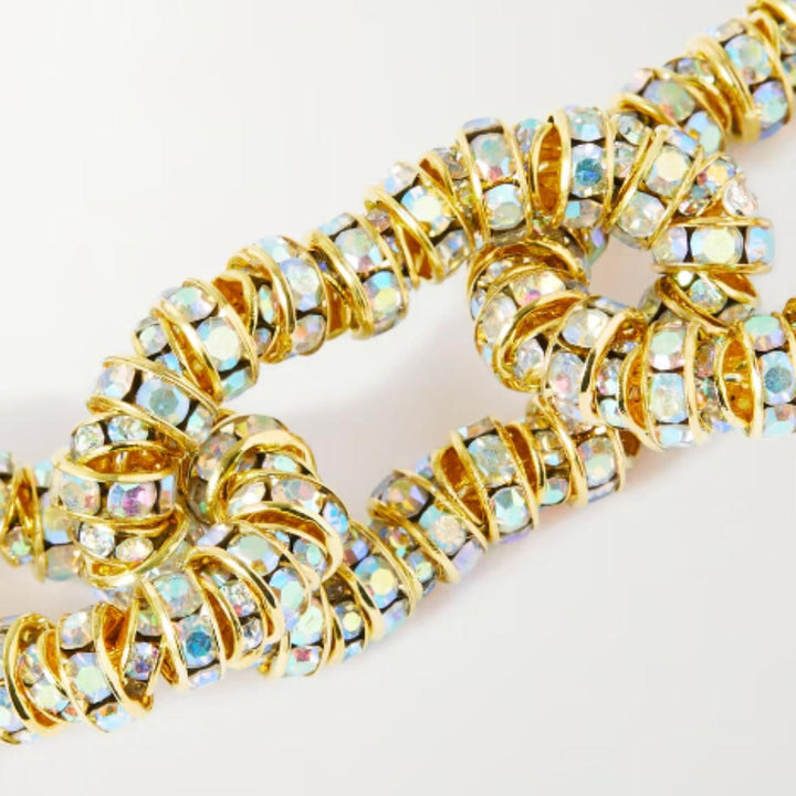 Mini golden tire necklace- gold-Pearl Octopuss.y-Bogartstore