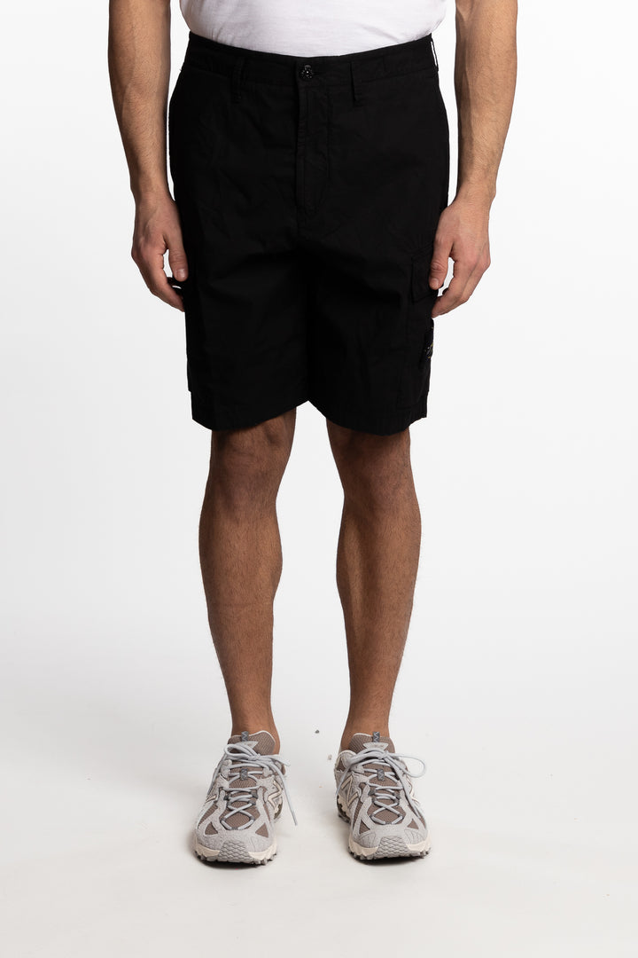 Bermuda Cotton Stretch Shorts Black