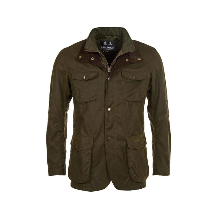 Ogston Wax Jacket Olive-Ytterjakker-Bogartstore