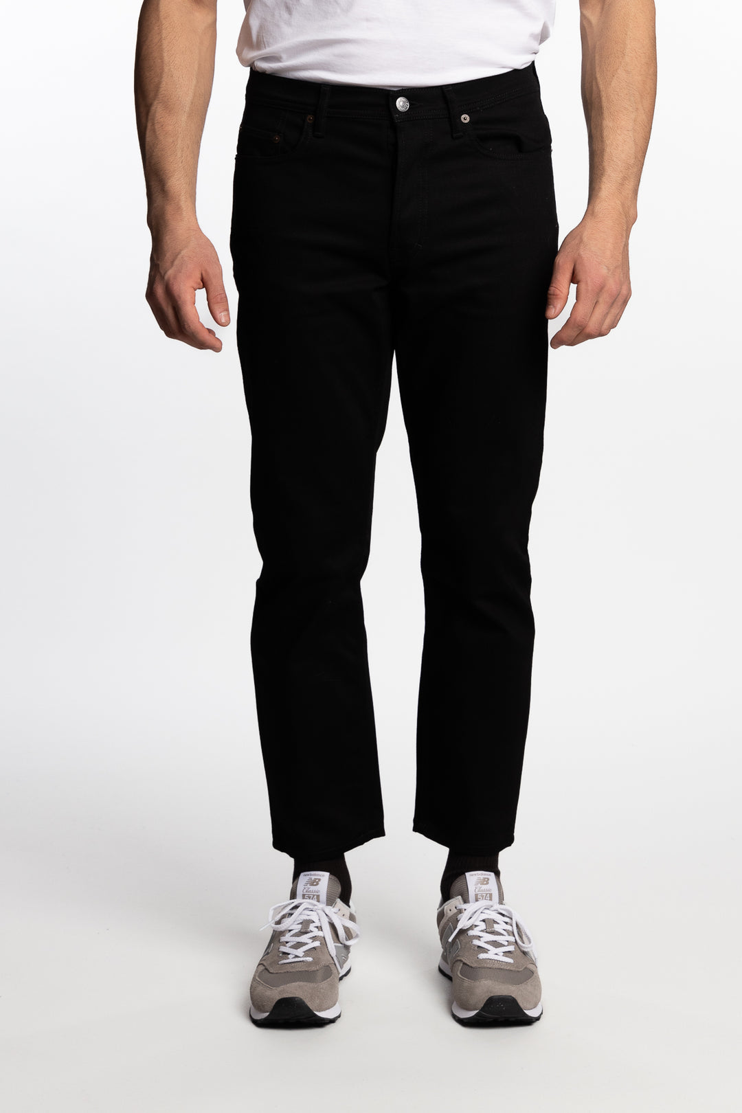 River Carrot Fit Jeans Stay Black