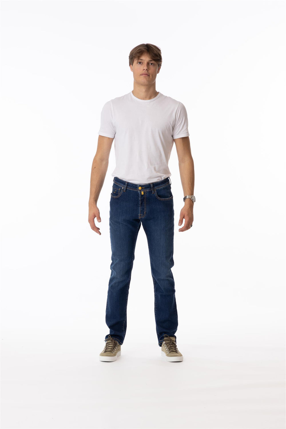 Bard Slim Fit Jeans Blue-Bukser-Bogartstore
