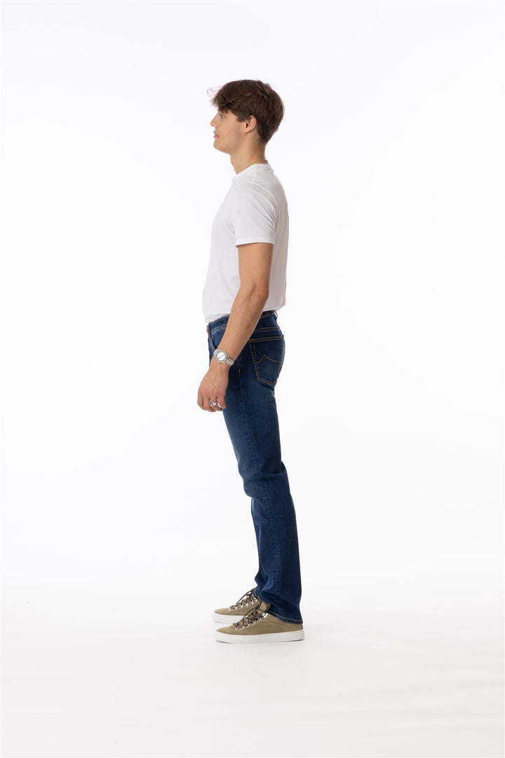 Bard Slim Fit Jeans Blue-Bukser-Bogartstore