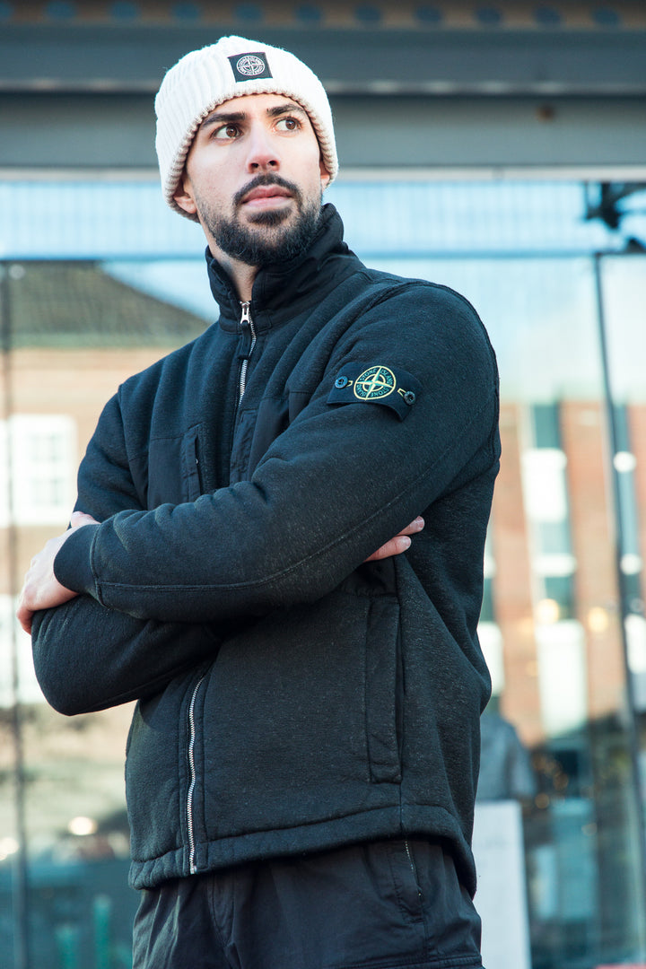 Terry Cotton Sweatshirt Black