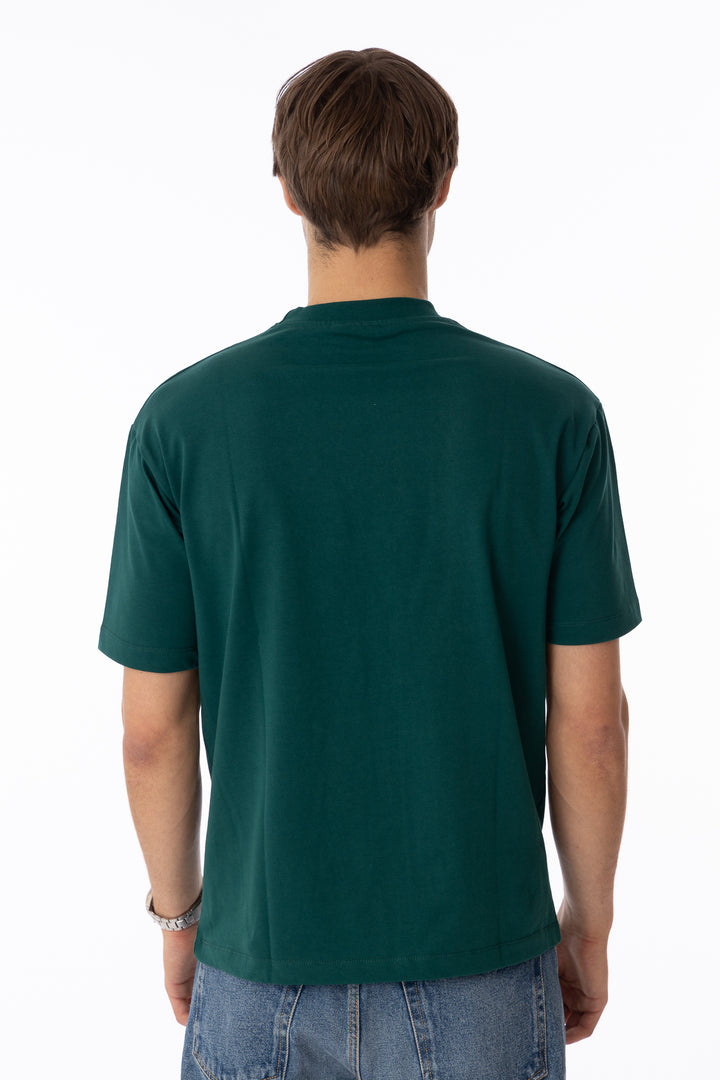 Le T-Shirt Étoile du Nord Forest Green