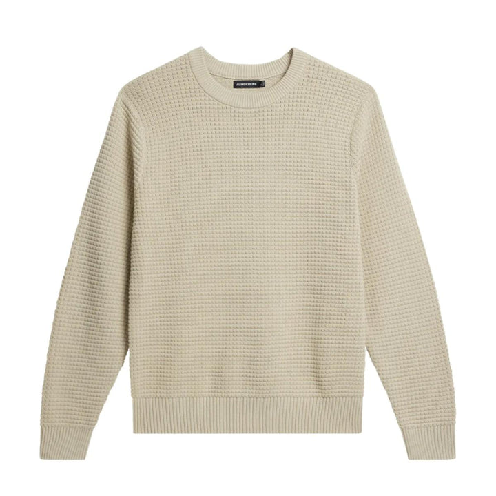 Oliver Structure Sweater Oyster Grey-J.Lindeberg-Bogartstore