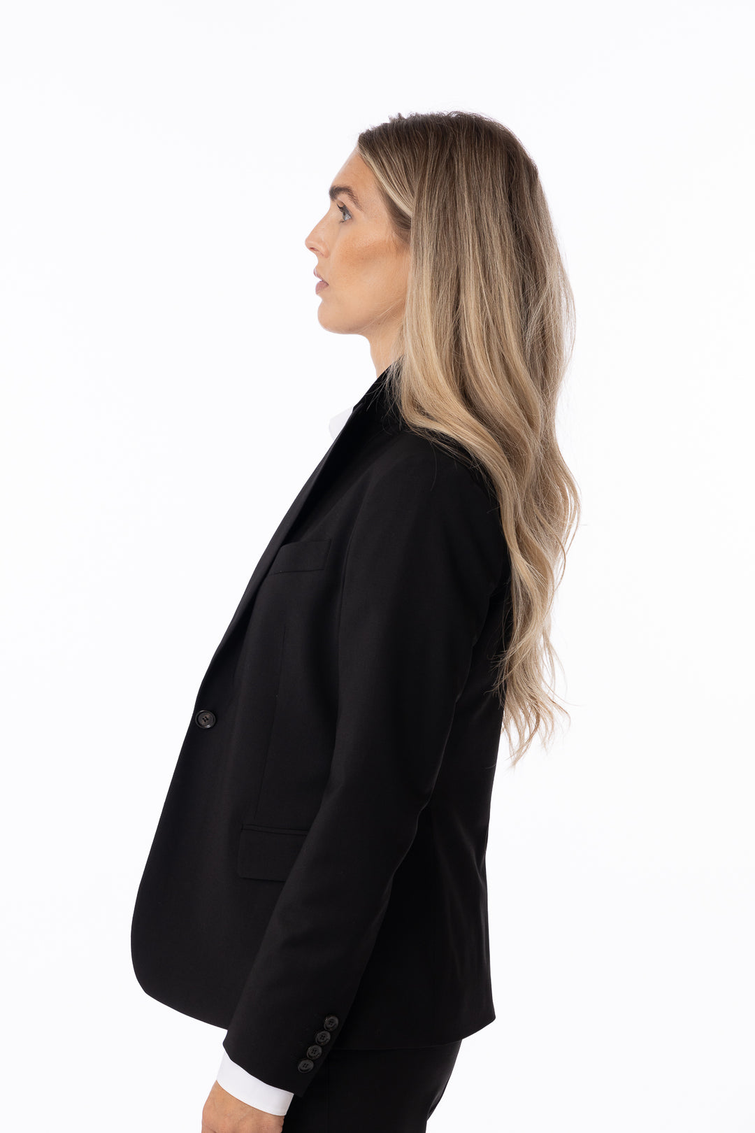 Jackie Cool Wool Jacket Black-Blazer-Bogartstore