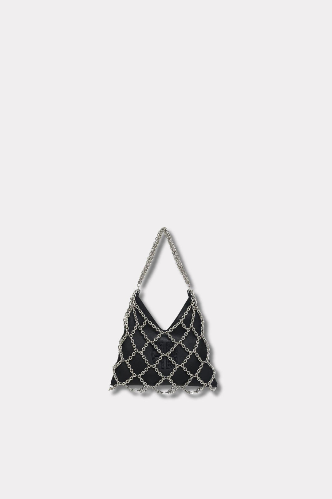 Mini Gaia Chain Bag – Black