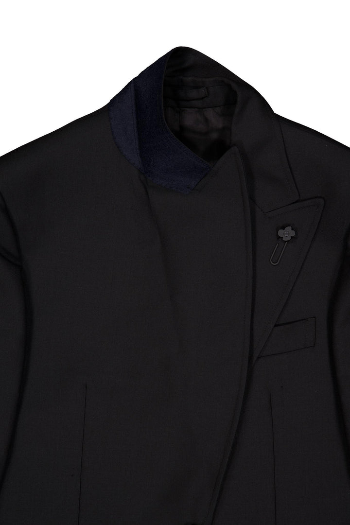 Attitude Wool/Mohair Blazer Black