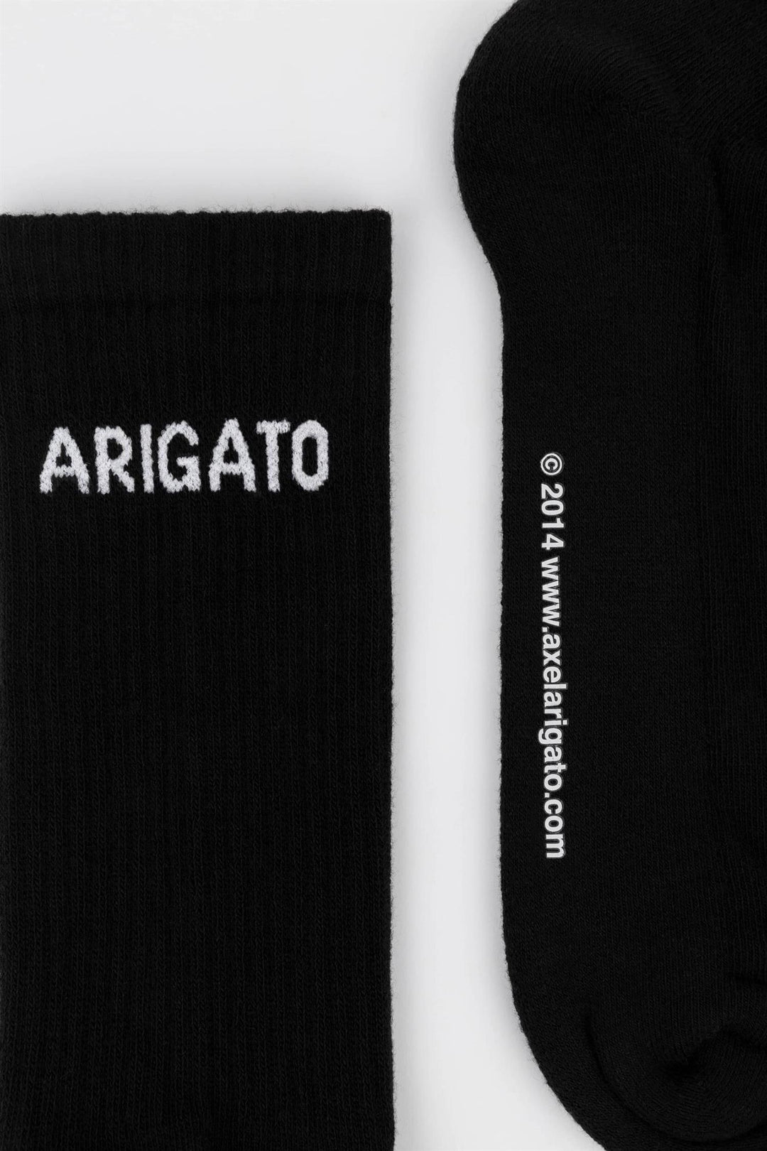 Arigato Logo Tube Socks 41-45 Black