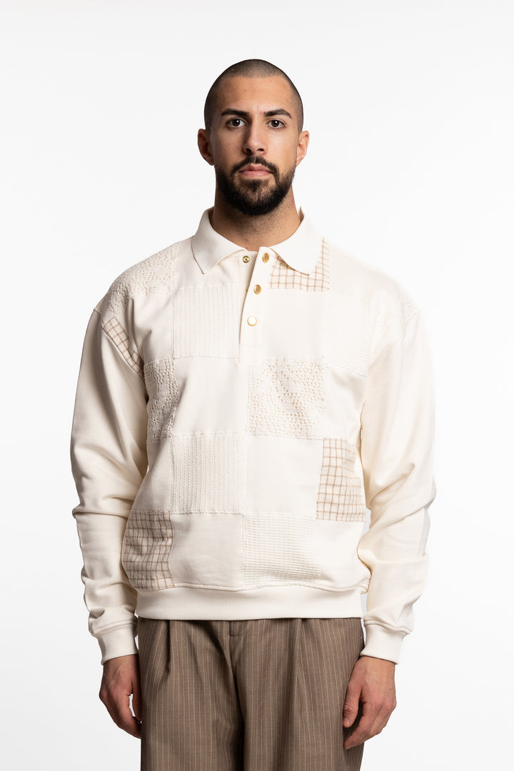 Le Polo Patchwork Off-White