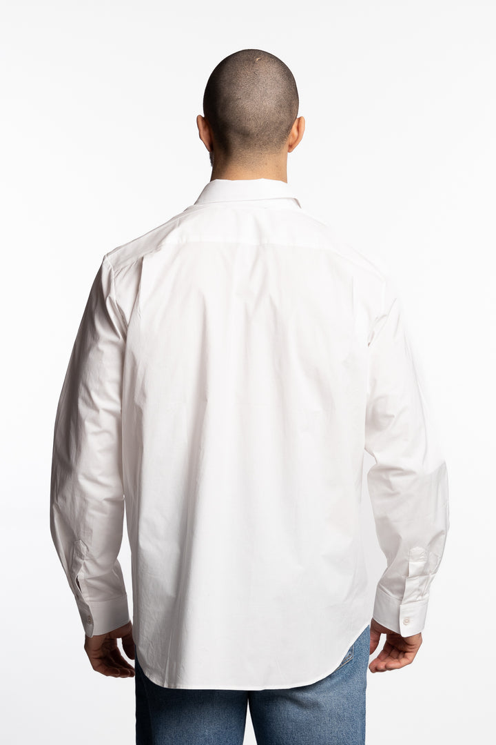 Button-Up Shirt White