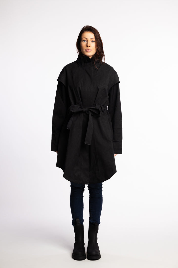Monsun Coat- New Black
